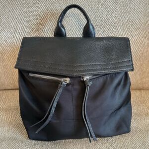 Black Nylon Botkier Backpack